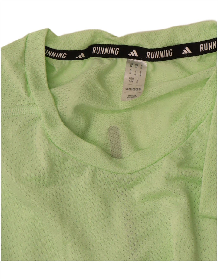 Мужская футболка Adidas Top Medium Green из полиэстера
