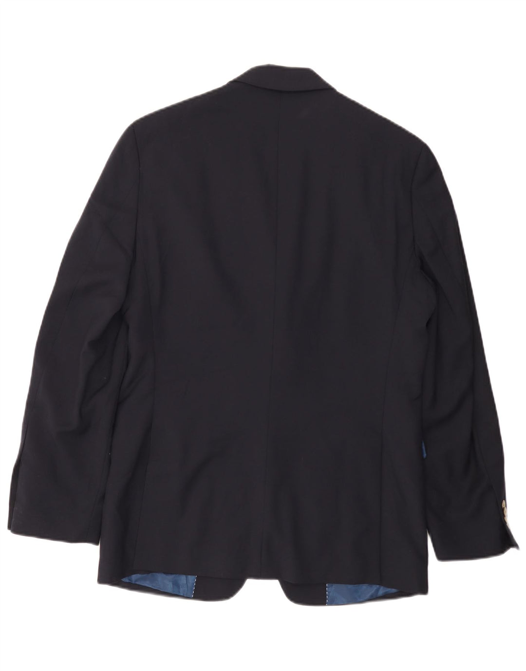 Мужской пиджак на двух пуговицах TOMMY HILFIGER UK 36, маленький темно-синий, шерстяной