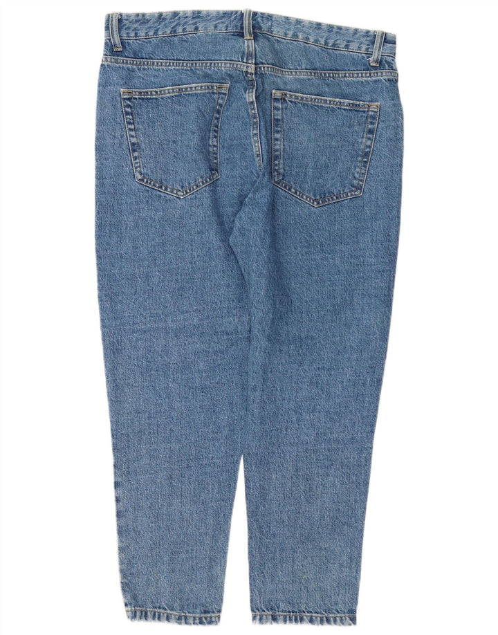 Мужские зауженные джинсы Zara EU 44, большие W34 L27, синие