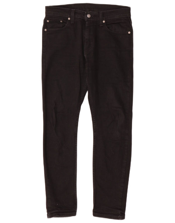 Мужские джинсы скинни LEVI'S 510 W30 L30, черный хлопок