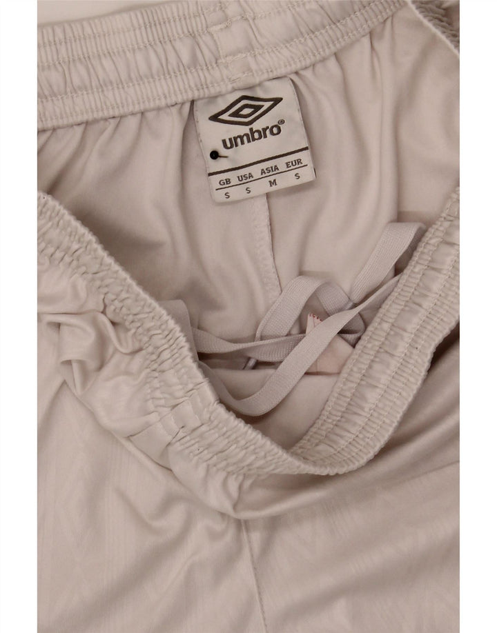 Мужские спортивные шорты Umbro, маленькие белые, полиэстер