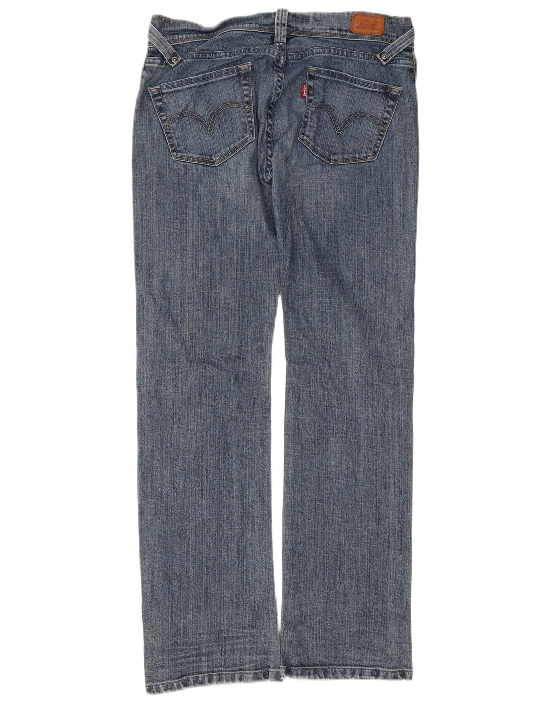 Женские прямые джинсы Levi's 504 W29 L32 синие, хлопок