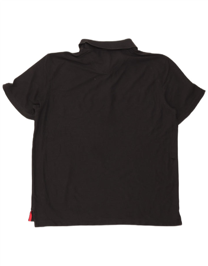 Мужская рубашка поло IZOD 2XL, черный хлопок