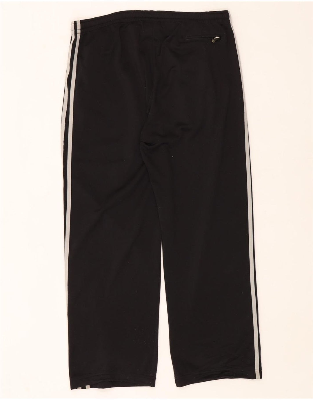 Мужские спортивные брюки Adidas UK 38/40, средний черный полиэстер