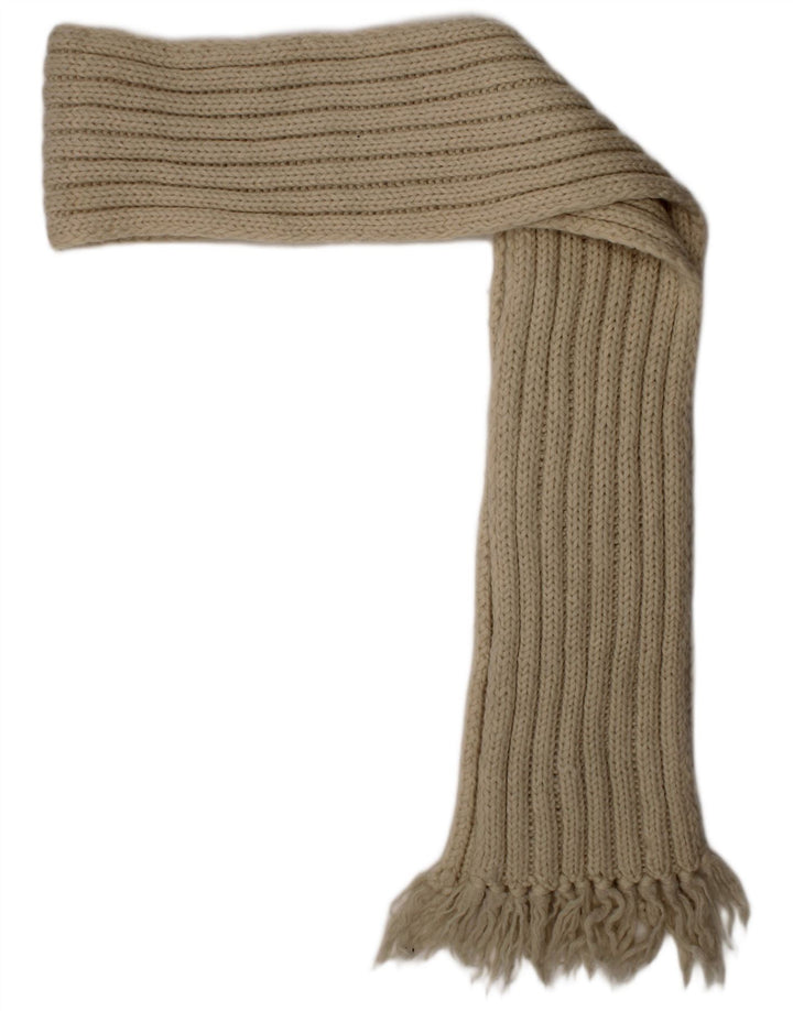 NOA NOA Womens Knit Rectangle Scarf One Size Off White Classic