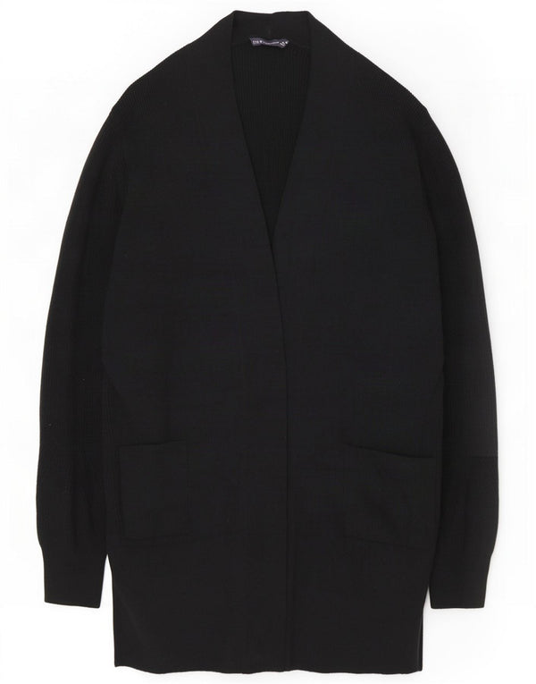 Женский удлиненный открытый кардиган Marks & Spencer UK 18 XL, черный