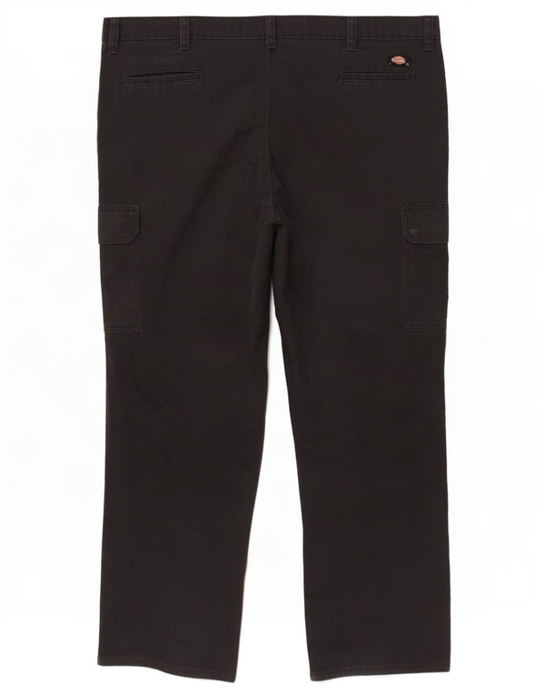 Мужские прямые брюки-карго Dickies W42 L32, черный полиэстер