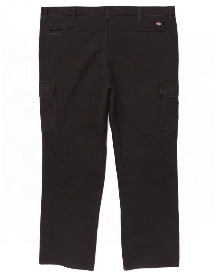 Мужские прямые брюки-карго Dickies W42 L32, черный полиэстер