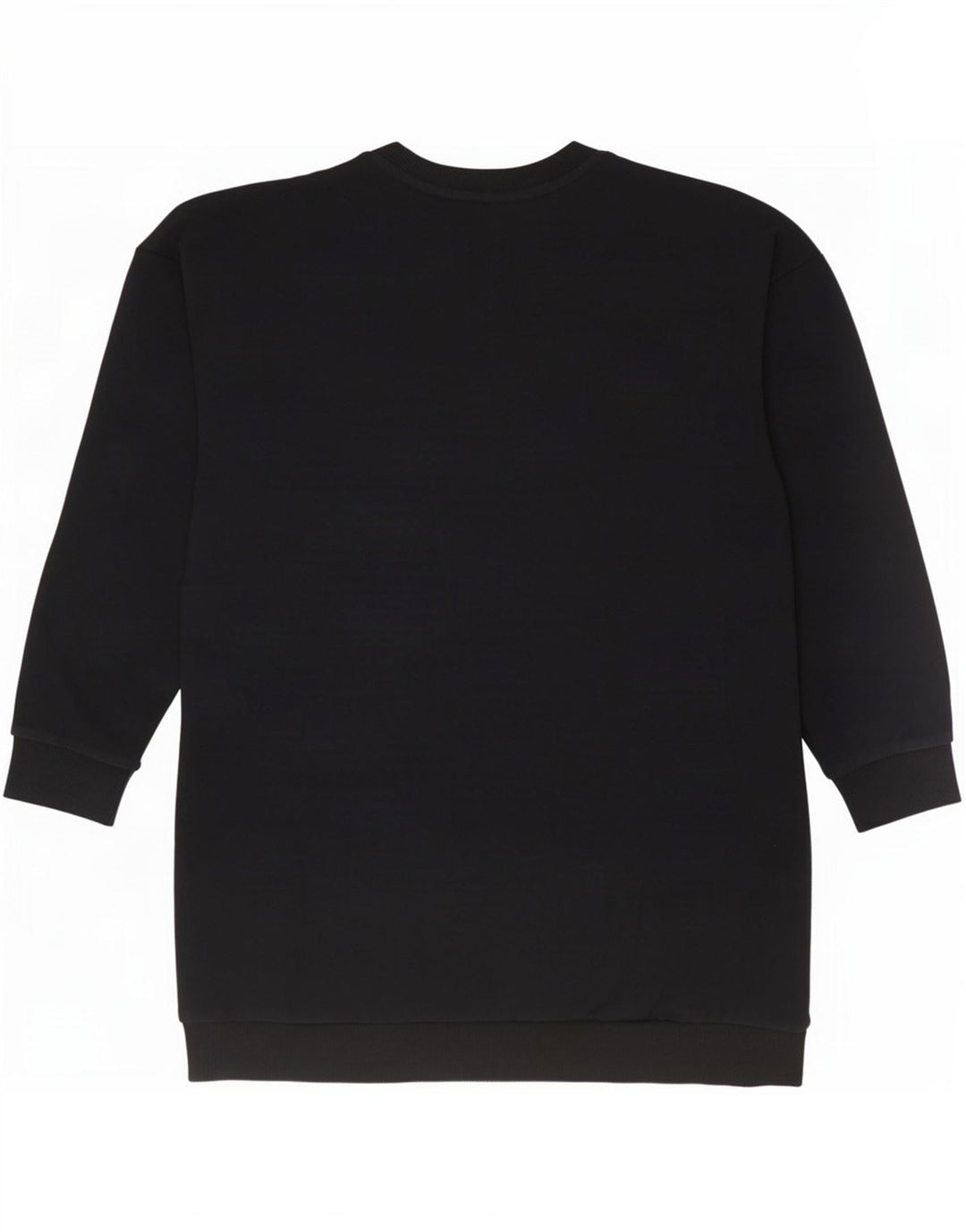 Женское платье-свитшот Adidas Oversized UK 12/14, средний черный
