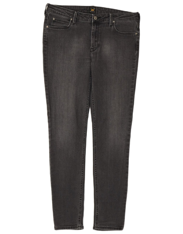 Женские джинсы скинни Lee Scarlett W32 L29, серый хлопок