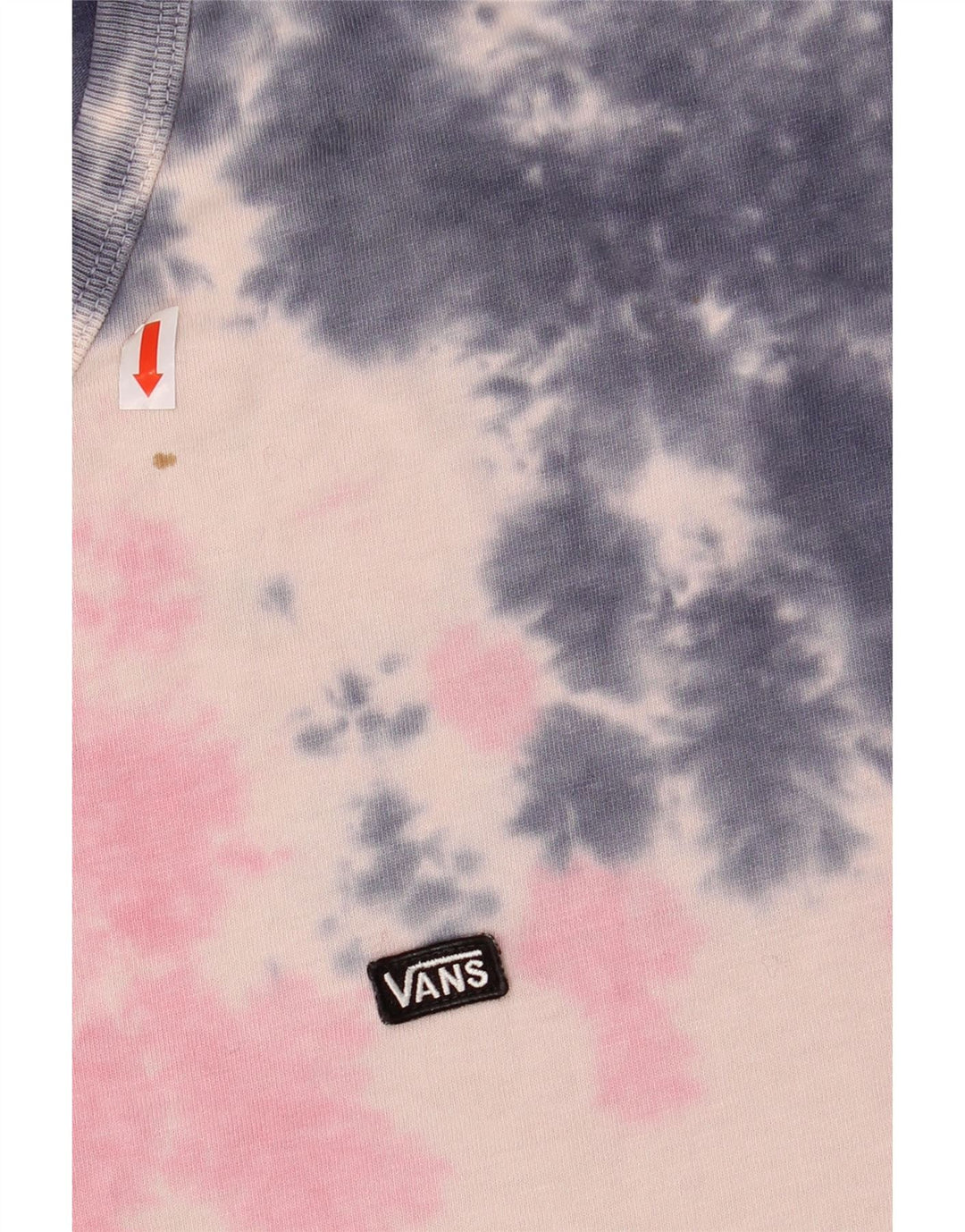 Мужская футболка VANS Top XL Pink Tie Dye Cotton