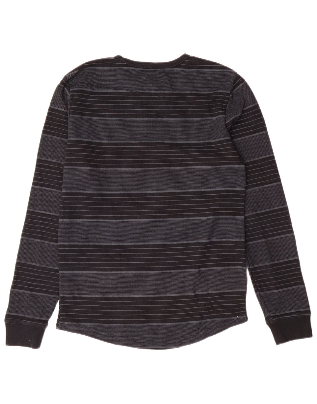 Топ Volcom для мальчиков с длинными рукавами, 11–12 лет, полиэстер в большую серую полоску