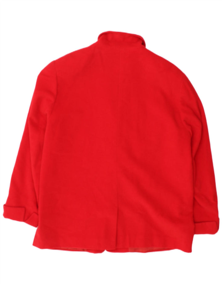 Женский пиджак Bogner на 4 пуговицах UK 18 XL Красный