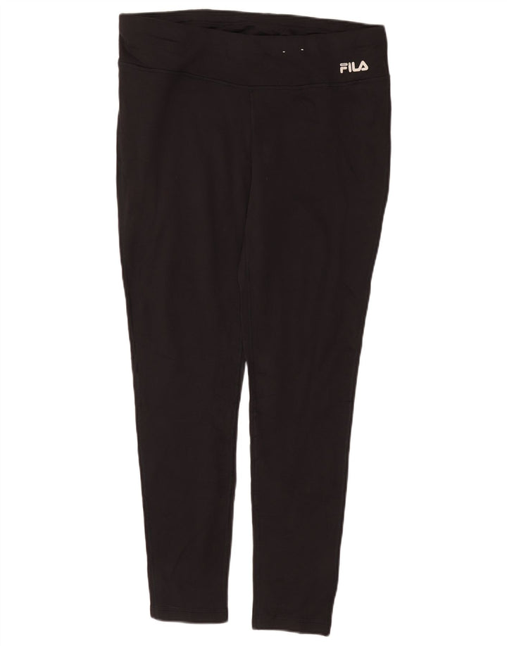 Женские леггинсы Fila UK 18 XL, черный полиэстер