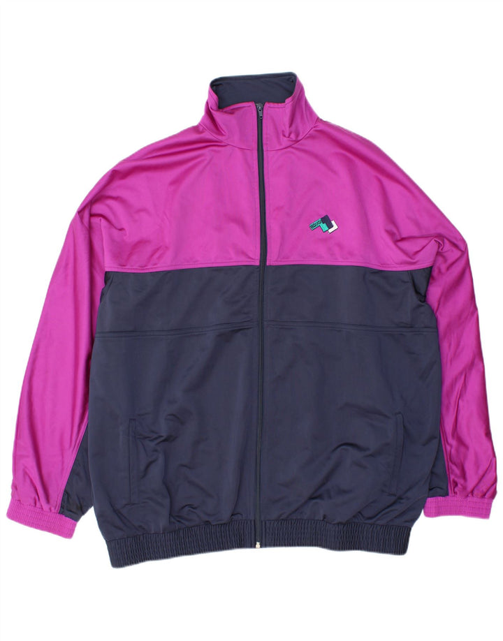 Мужской спортивный костюм BRUGI, верхняя куртка XL, темно-синий, полиэстер с цветными блоками