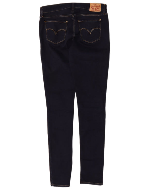Женские джинсы скинни Levi's 711 W28 L31 Темно-синие, хлопок