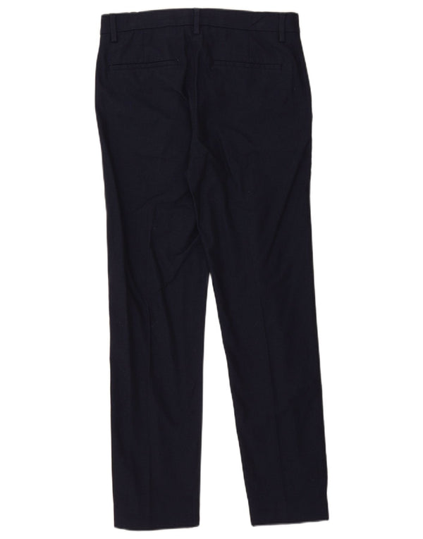 Мужские узкие брюки-чиносы Marks & Spencer W28 L28 темно-синие, хлопок