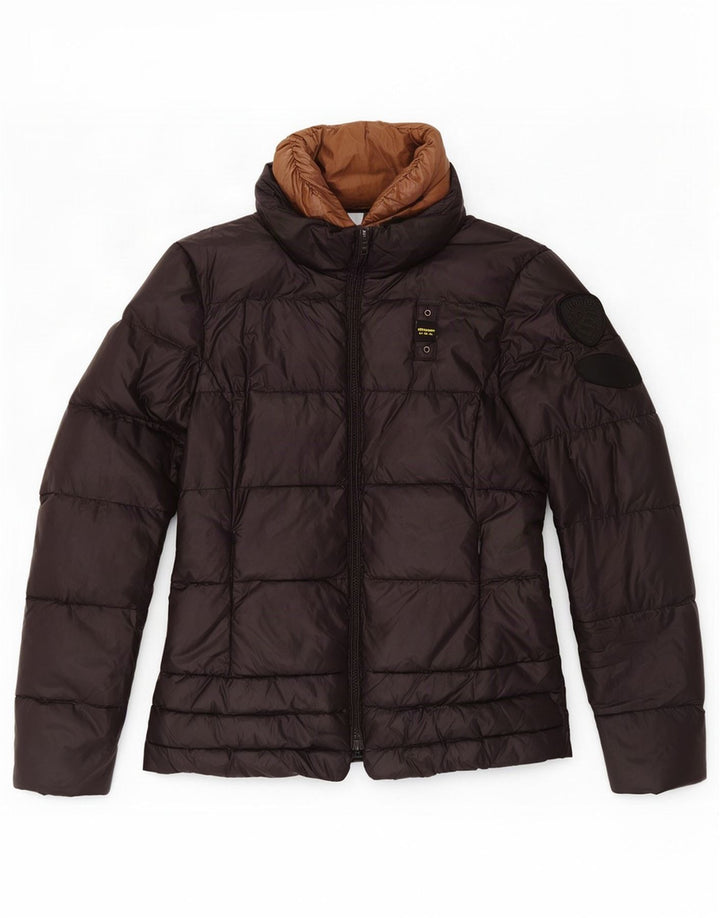 Женская утепленная куртка с капюшоном Blauer UK 12, средний черный полиамид