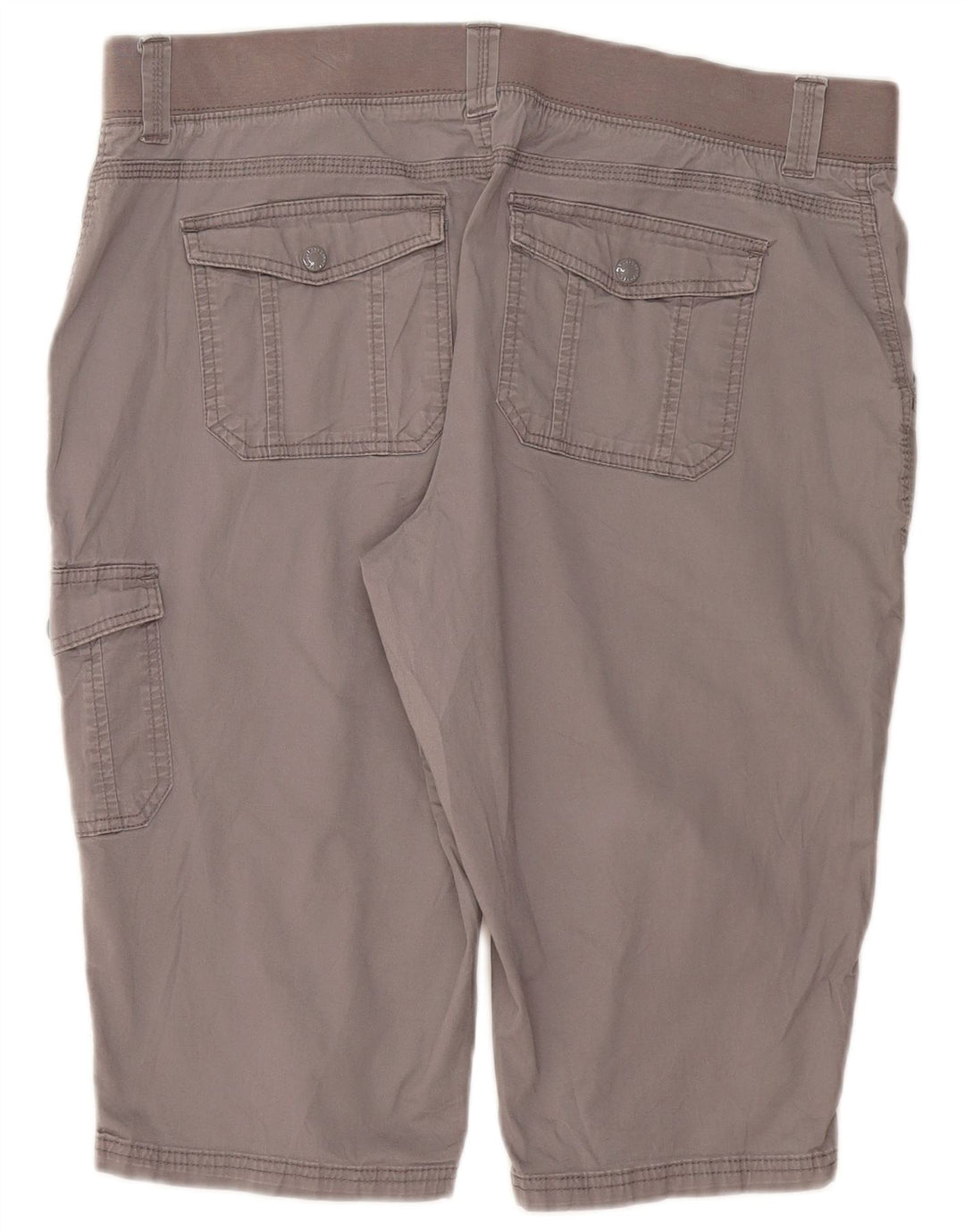 Женские шорты карго Lee Easy Fit США 18 2XL W40 Серые хлопковые