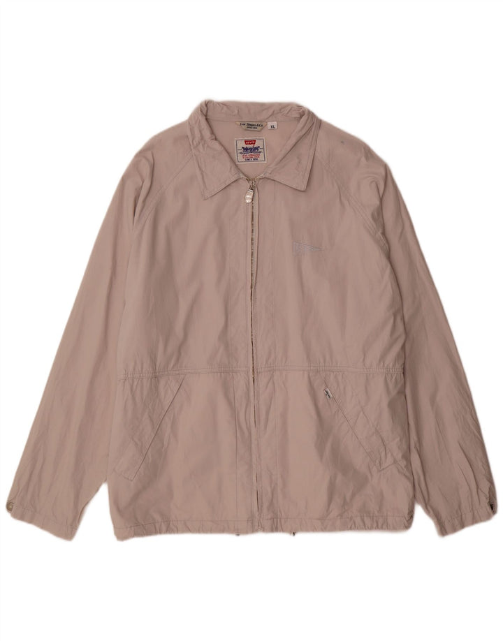 Мужская куртка-бомбер с подкладкой Levi's UK 42 XL, синяя, хлопок