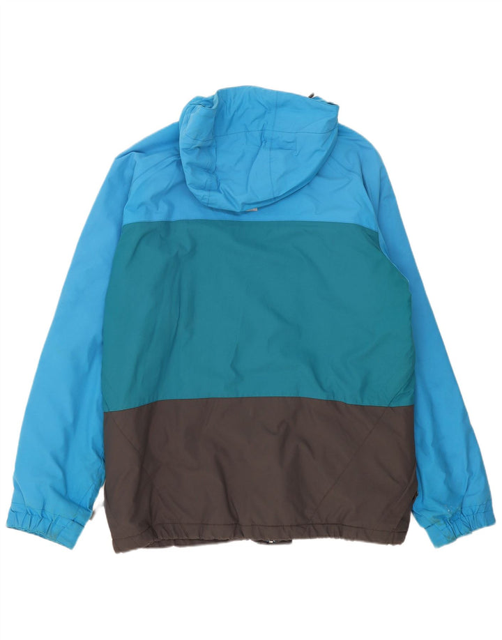 Мужская лыжная куртка Billabong UK 38, средняя, разноцветная, с цветными блоками