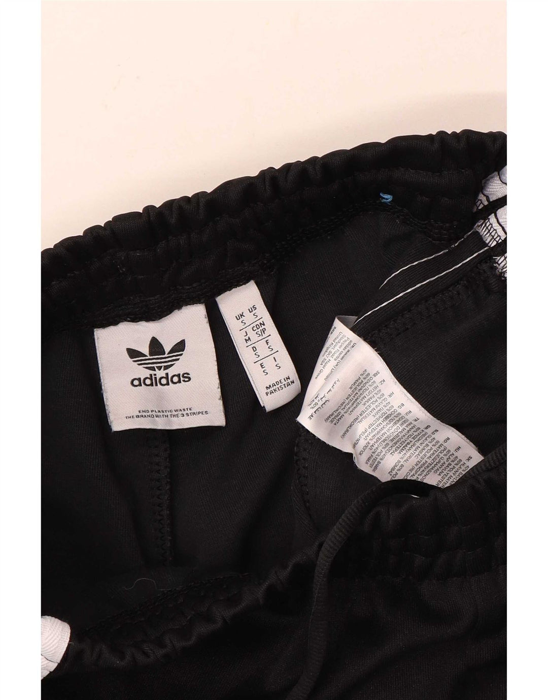 Adidas Мужские спортивные брюки Джоггеры Маленькие черные полиэстер