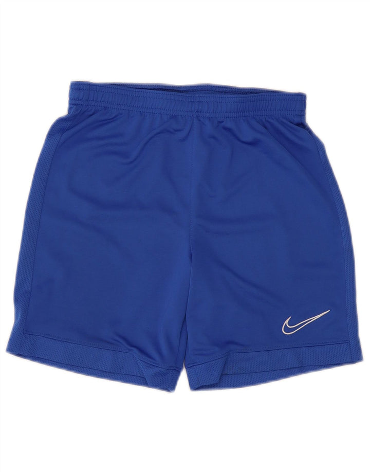Спортивные шорты Nike для мальчиков Dri Fit 10–11 лет, средний синий, полиэстер