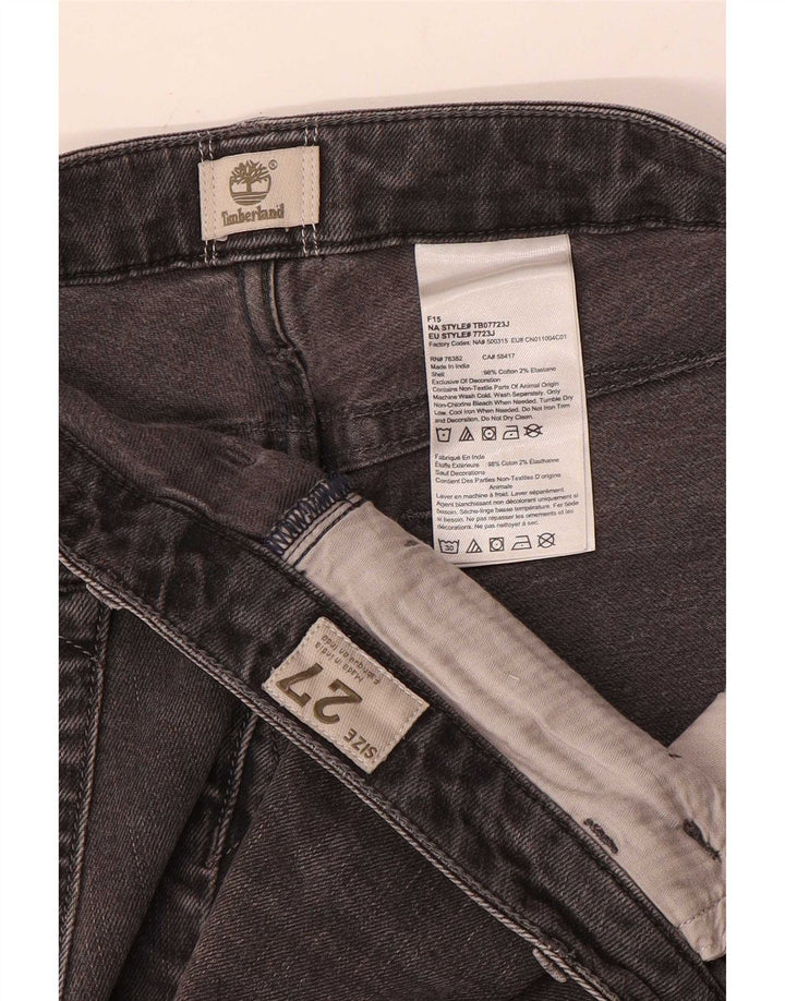 Женские узкие джинсы Timberland W27 L27 Серые, хлопок