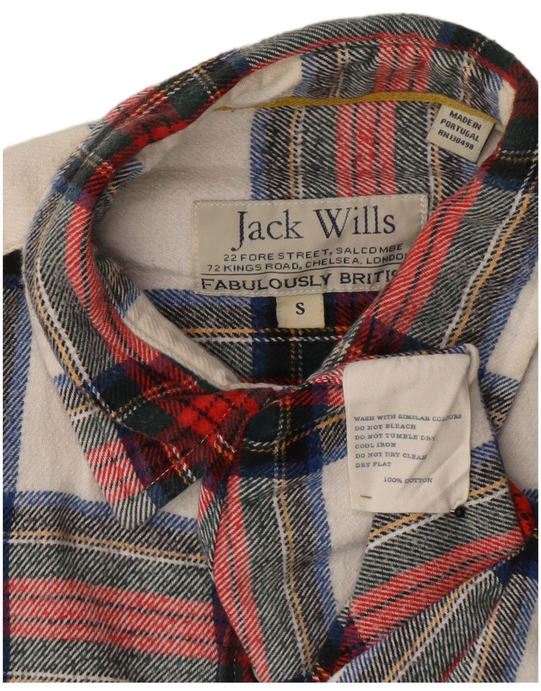 Мужская фланелевая рубашка Jack Wills, маленькая красная клетчатая хлопковая рубашка