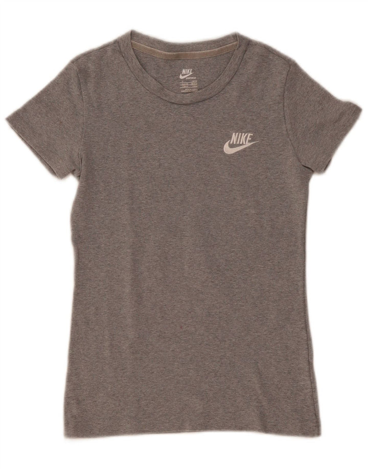 Женская футболка Nike Top UK 8/10, маленькая серая