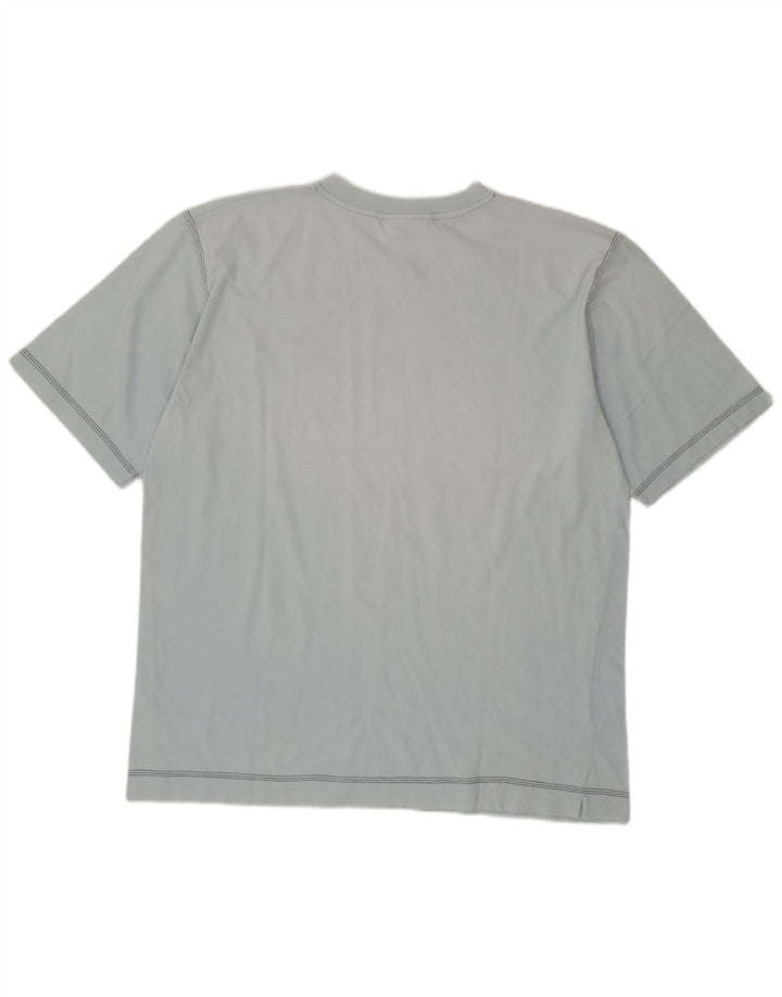 Мужская футболка Asics Top 2XL, синяя, хлопок
