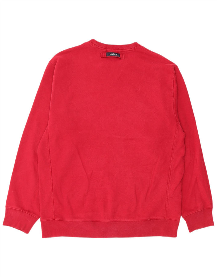 Мужской свитшот Nautica XL, красный хлопок