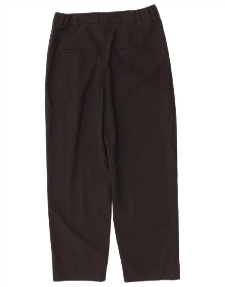Женские укороченные брюки ZARA, маленькие W26 L25, черные