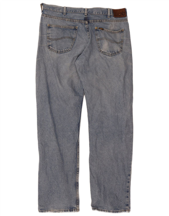 Мужские прямые джинсы Lee W36 L34 синие, хлопок