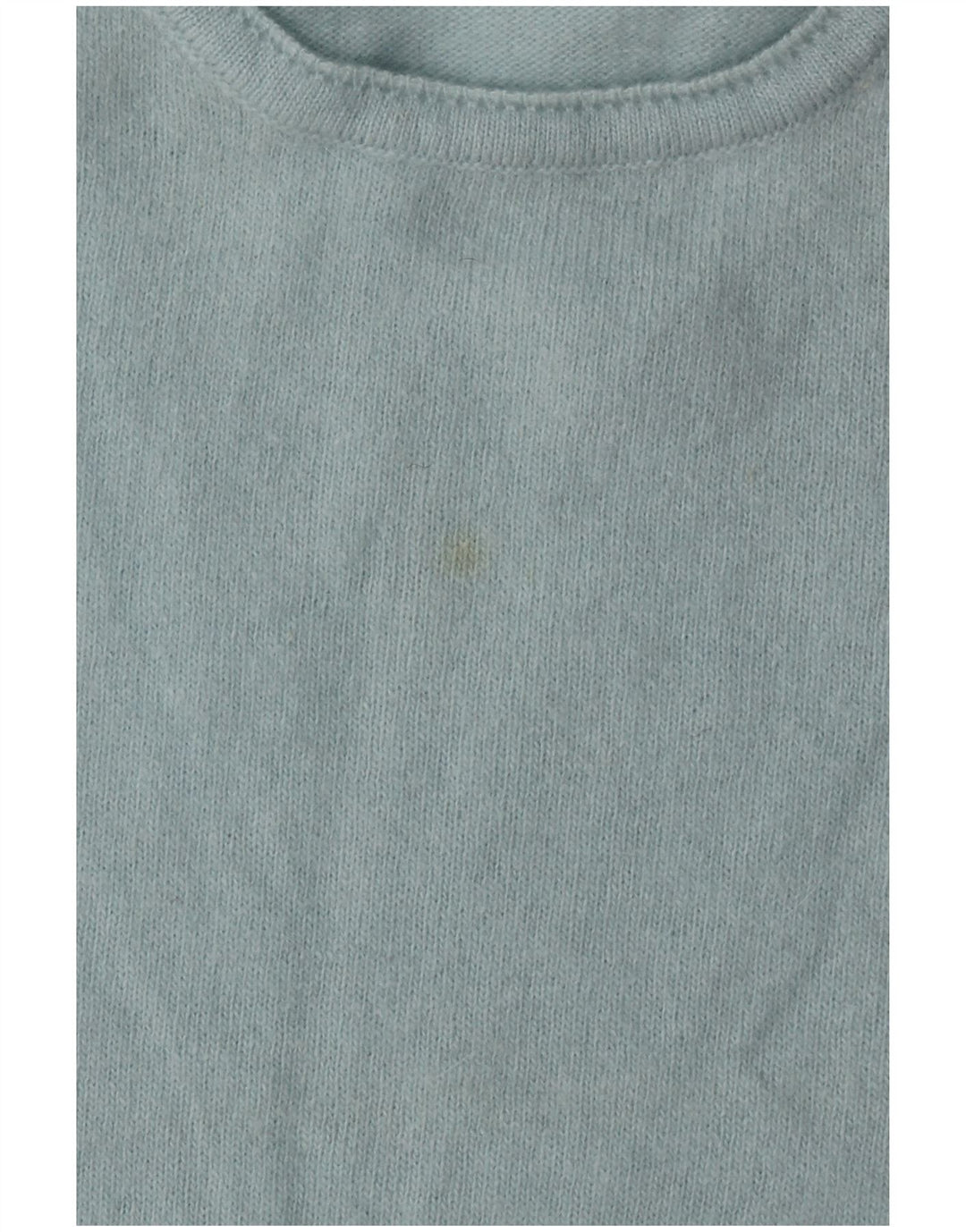 Женский джемпер с круглым вырезом BENETTON UK 14, средний бирюзовый