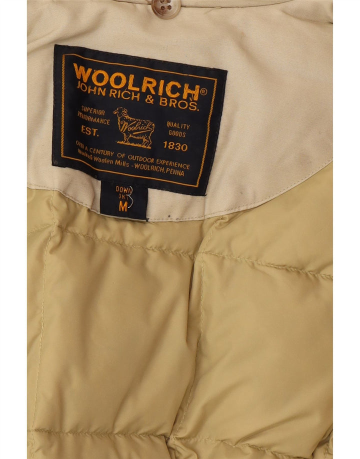 Женская стеганая куртка Woolrich UK 38 средний бежевый
