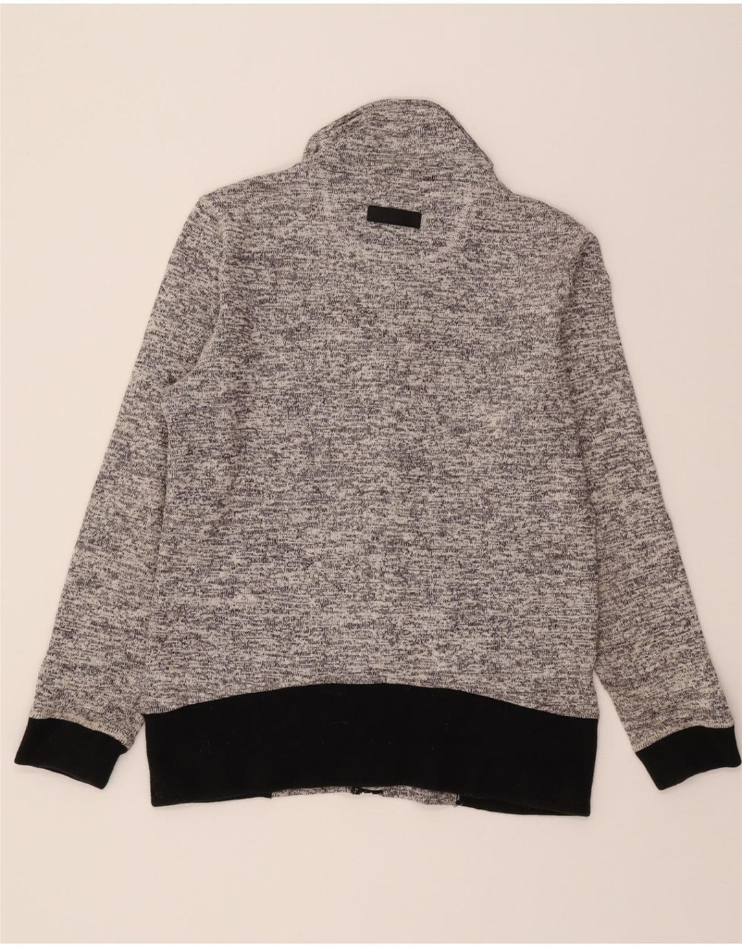 CALVIN KLEIN Womens Tracksuit Top Jacket UK 14 Medium Grey Colourblock Vintage Calvin Klein and Second-Hand Calvin Klein from Messina Hembry 
