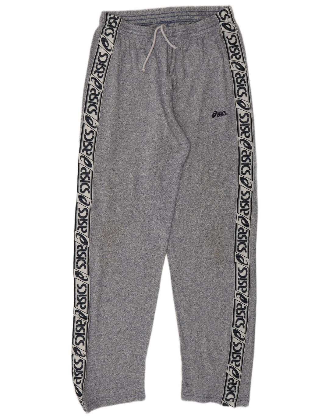 Мужские спортивные брюки ASICS с графическим рисунком, средние темно-синие хлопковые крапинки