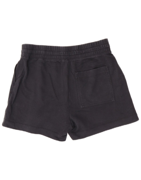 Marks & Spencer Womens Sport Shorts UK 16 Large Black Cotton