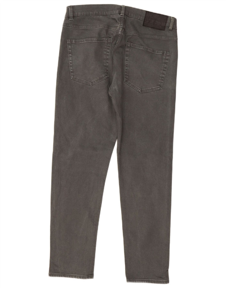 Джинсы мужские узкие Zara EU 46 XL W36 L30 серые