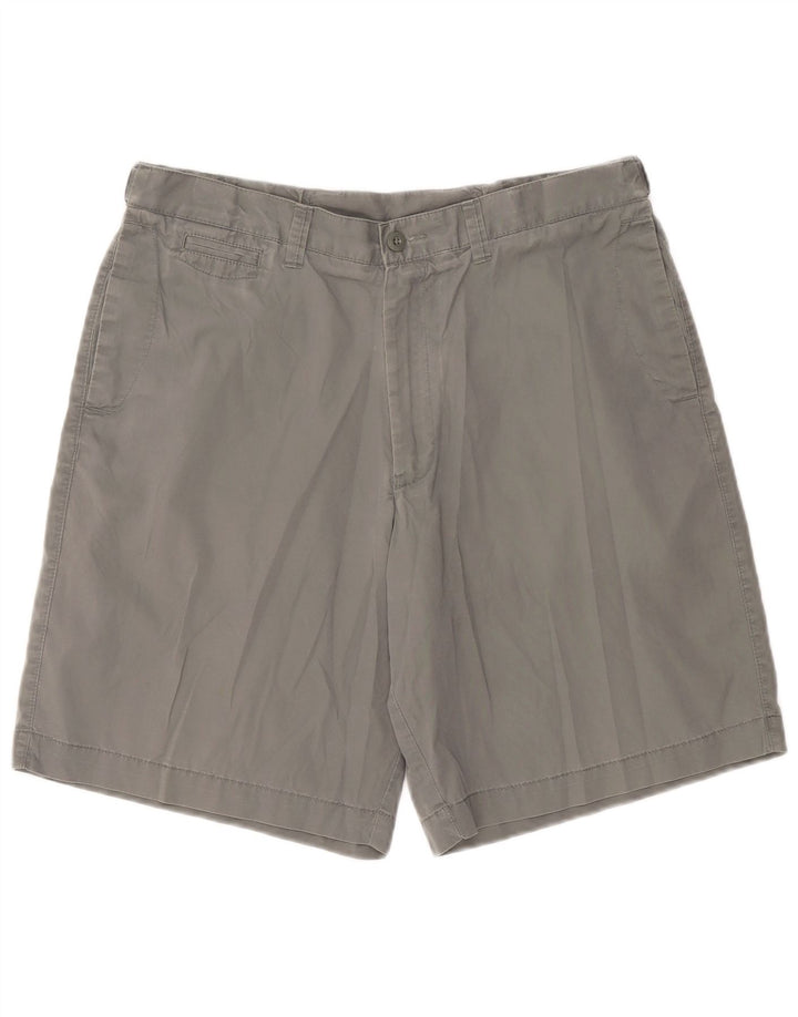 Мужские шорты чинос Marks & Spencer Blue Harbour W36, большие, серые, хлопковые