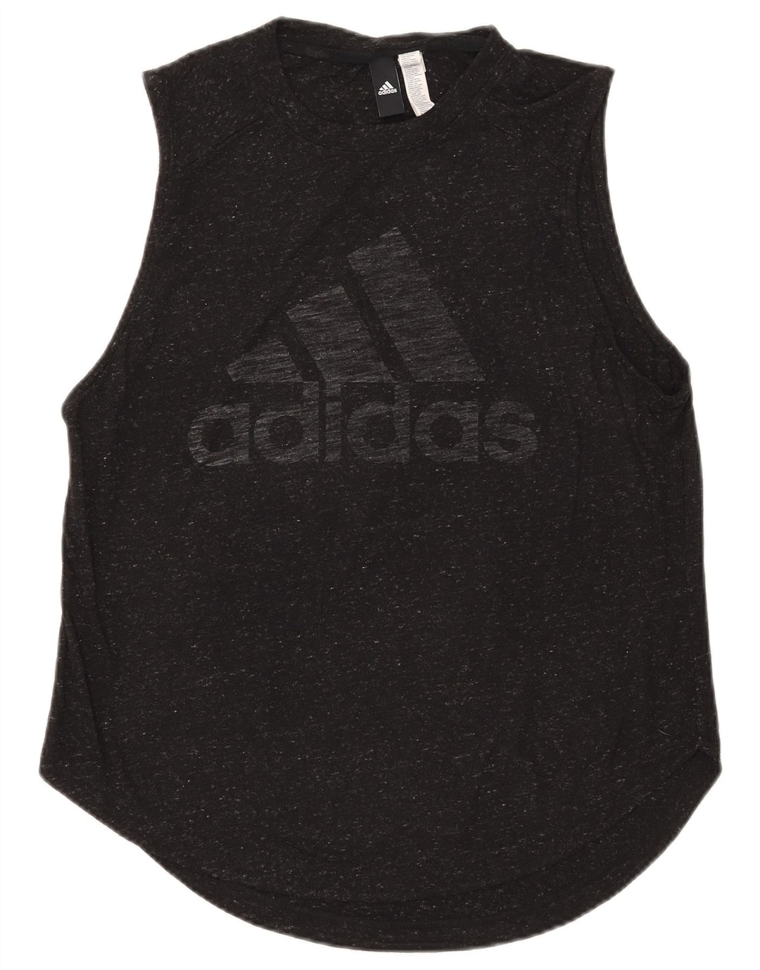Женский жилет Adidas с графическим рисунком UK 12/14, средний черный в крапинку