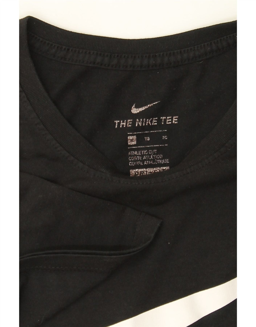 Мужская футболка с рисунком Nike Dri Fit Top XL, черная