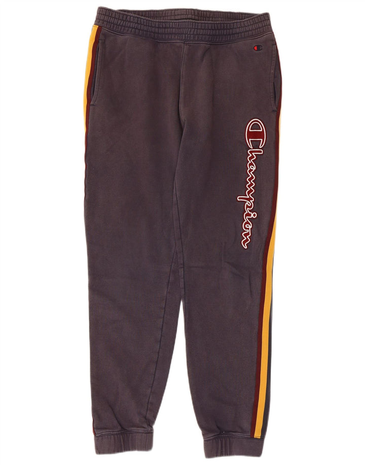 CHAMPION Mens Graphic Tracksuit Trousers Joggers Medium  Blue Cotton Vintage Champion and Second-Hand Champion from Messina Hembry 