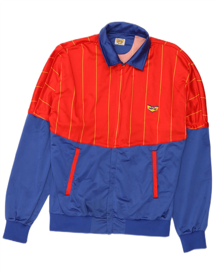 POP 84 Мужской спортивный костюм Верхняя куртка XL Красный Цветной блок