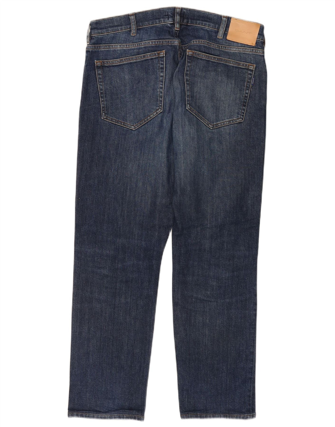 Мужские прямые джинсы Gant W32 L30, синий хлопок