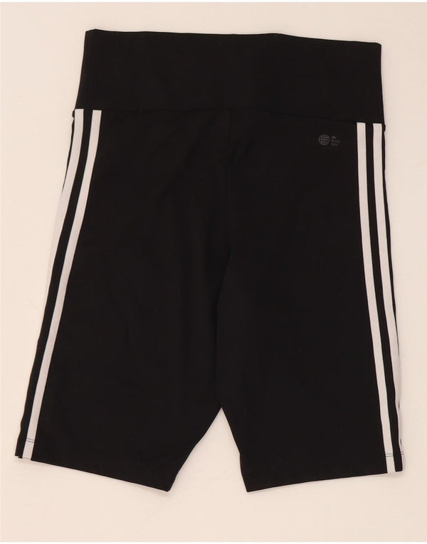 Женские спортивные шорты Adidas UK 14, большие черные из полиэстера