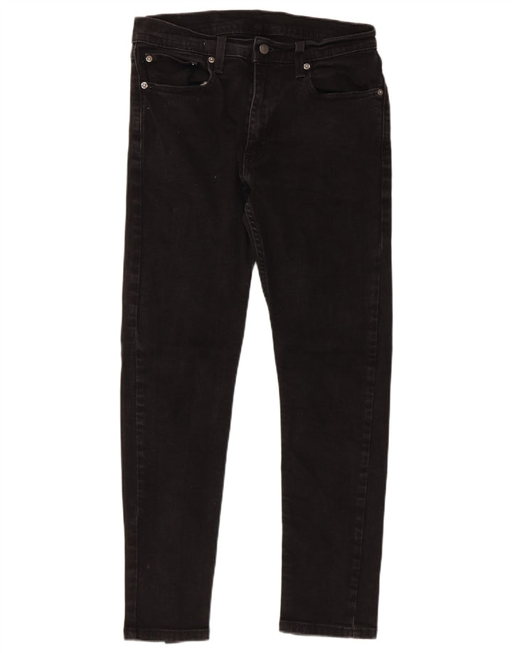 Мужские джинсы Levi's Slim 512 W32 L30, черный хлопок