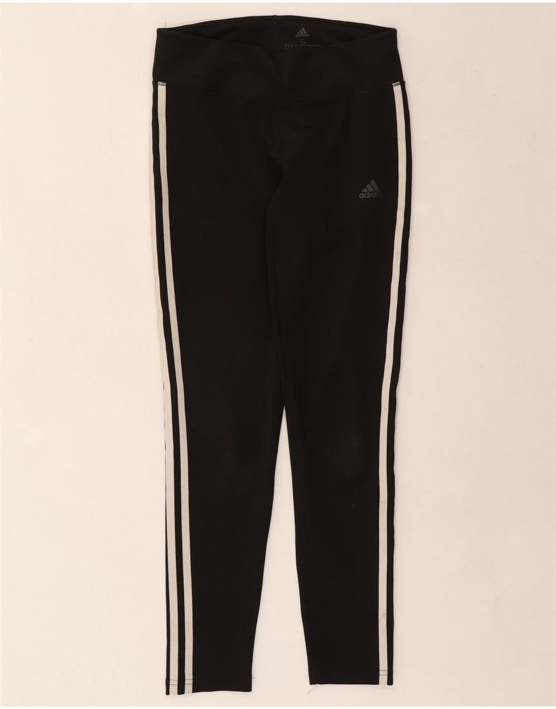 Женские леггинсы Adidas Climalite UK 8/10, маленькие черные из полиэстера