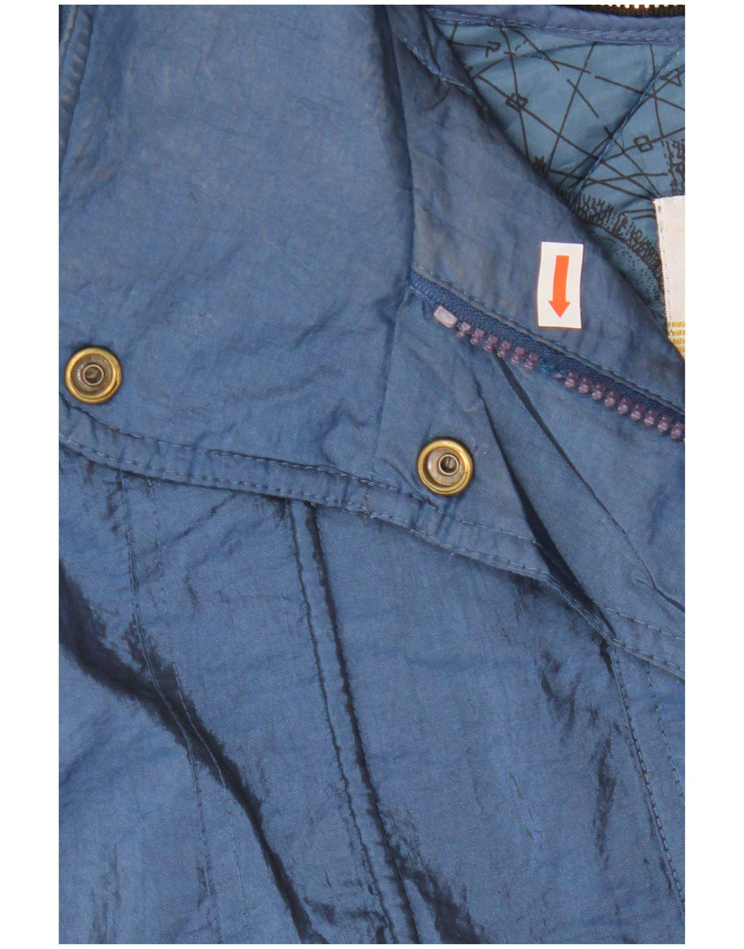 Женская ветровка оверсайз LONDON FOG UK 10, маленькая, темно-синяя